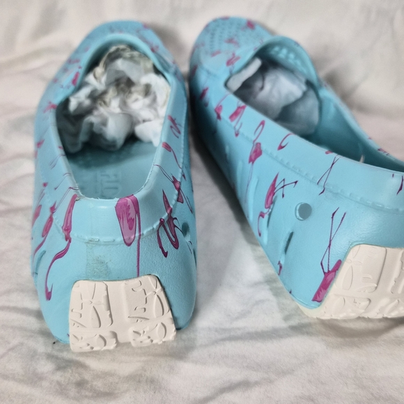 Men's Floafers Flamingo Print Loafers - Picture 6 of 8